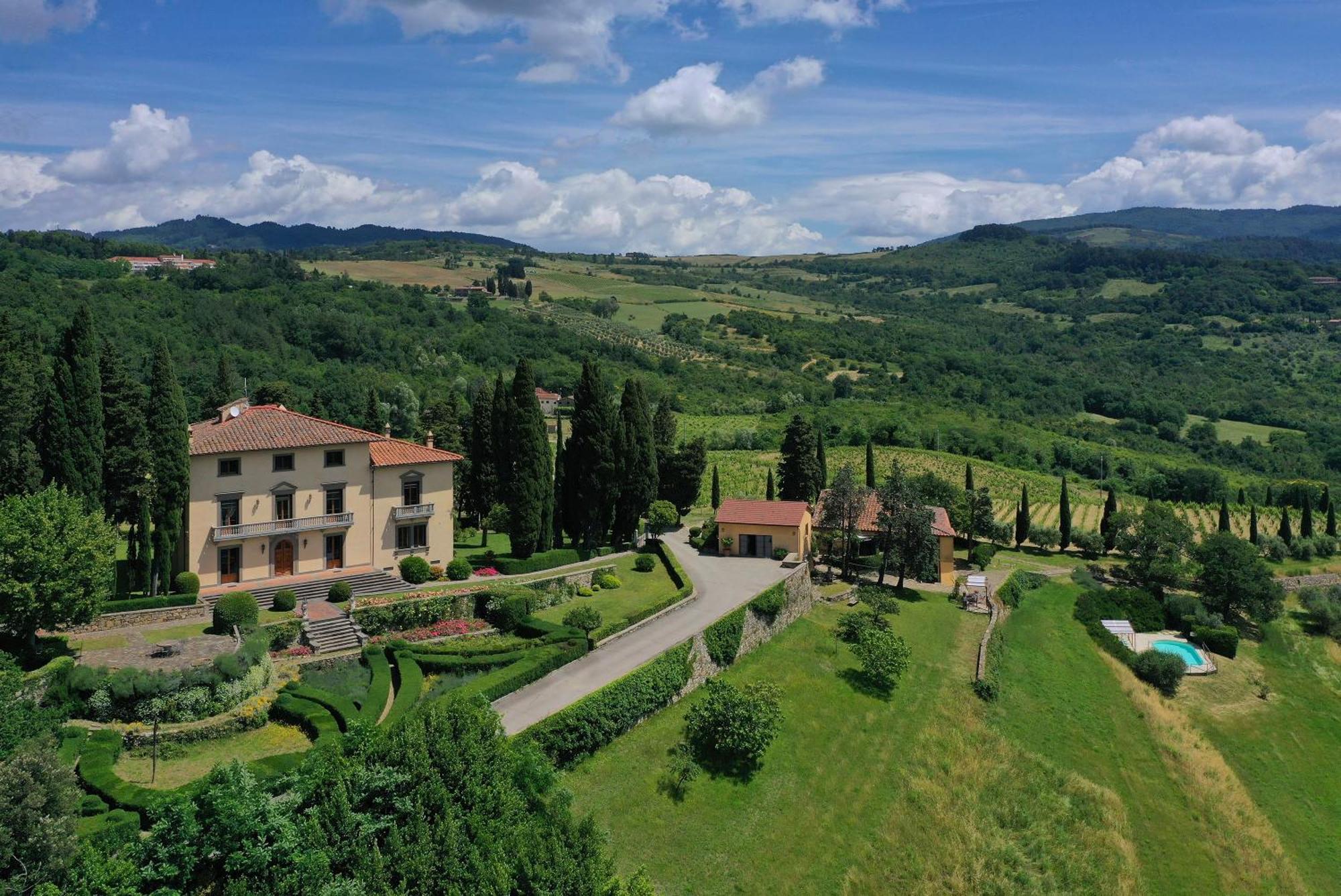 Villa Ortaglia Estate Vaglia  Bagian luar foto