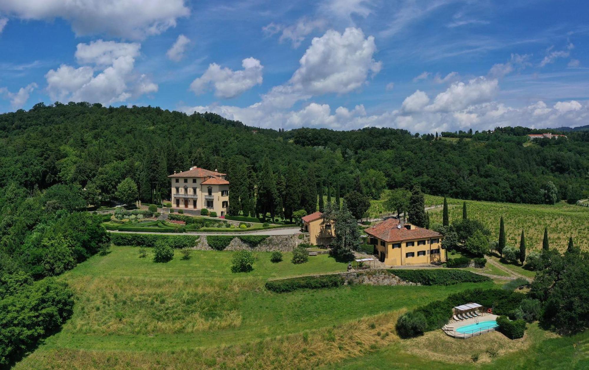 Villa Ortaglia Estate Vaglia  Bagian luar foto